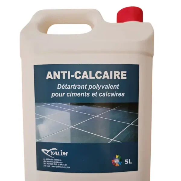 Anti calcaire et résidus ciment