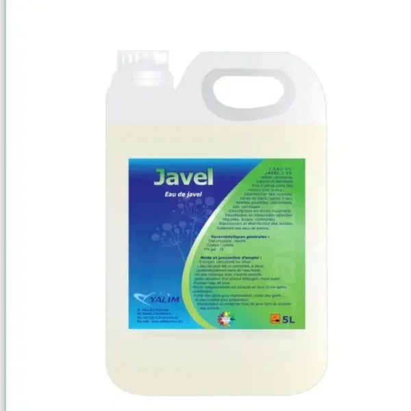 Javel 12° 5 litres