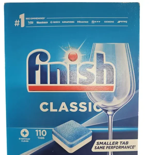 Lave-vaisselle automatique Finish 110 tabs